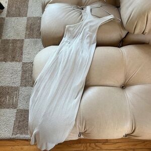 Urban Outfitters | Long Ribbed Cut Out Dress